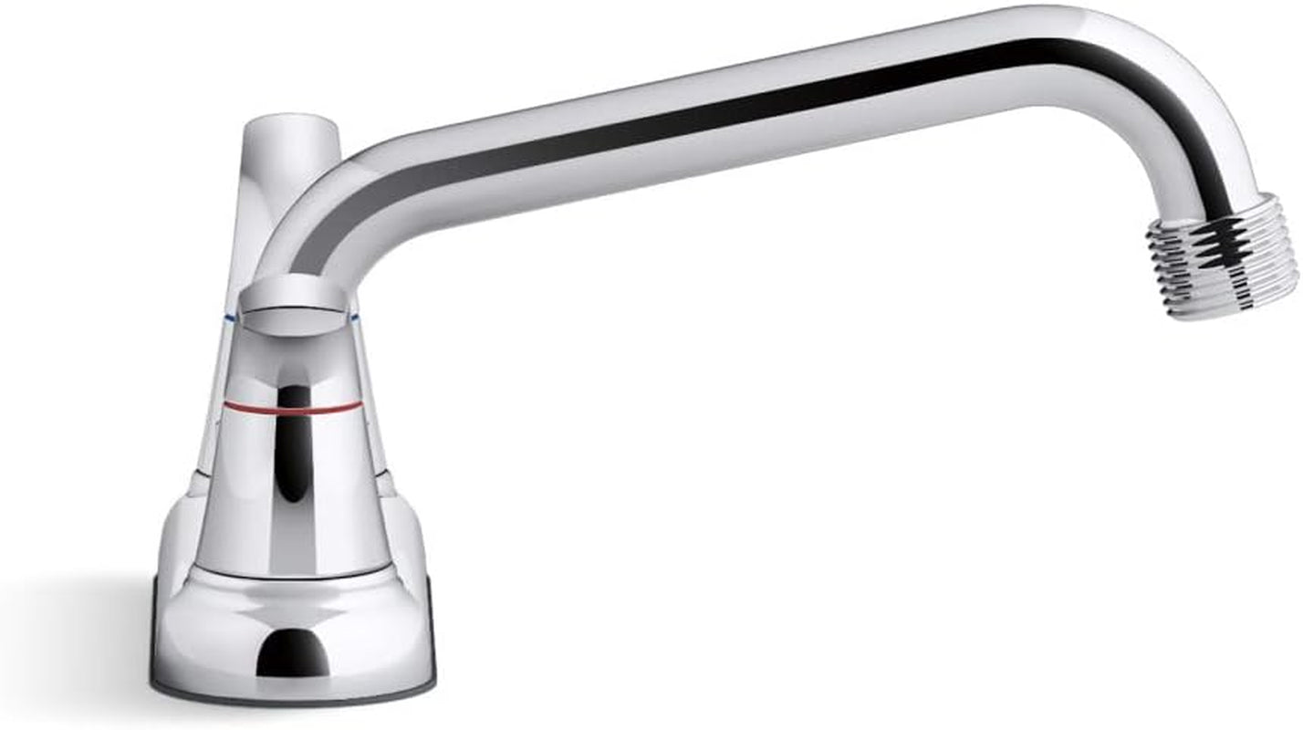 30619-CP Jolt Utility Faucet, Two-Handle Utility Sink Faucet with 3/4" Threaded GHT Spout, Laundry Sink Faucet, Polished Chrome