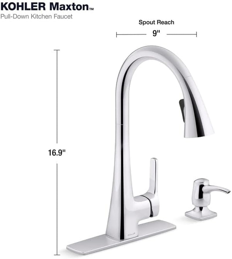 R22867-SD-VS Maxton Pulldown Kitchen Faucet in Vibrant Stainless