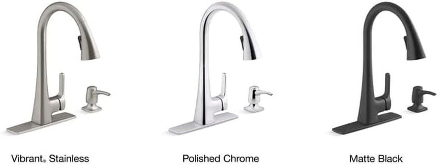 R22867-SD-VS Maxton Pulldown Kitchen Faucet in Vibrant Stainless